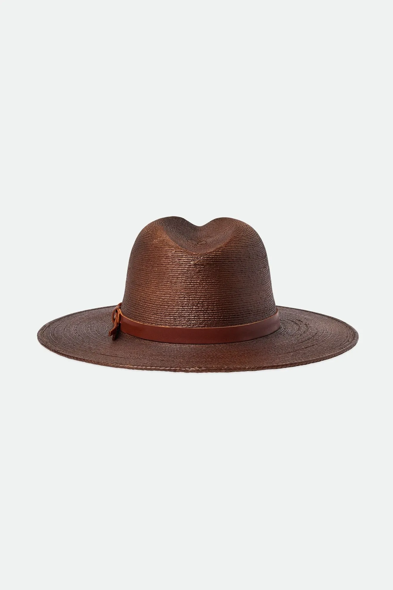 Field Proper Straw Hat - Deep Brown