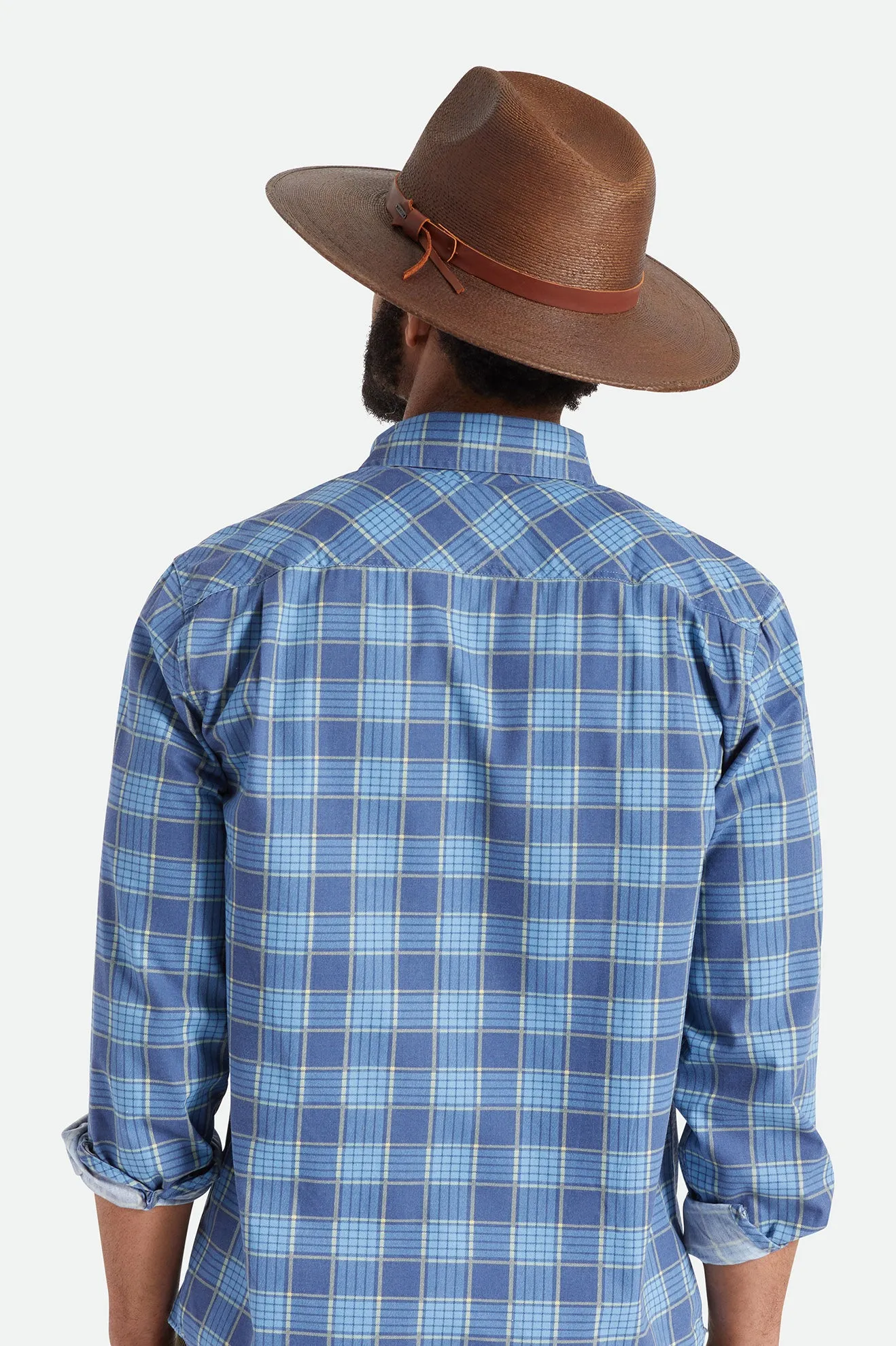 Field Proper Straw Hat - Deep Brown