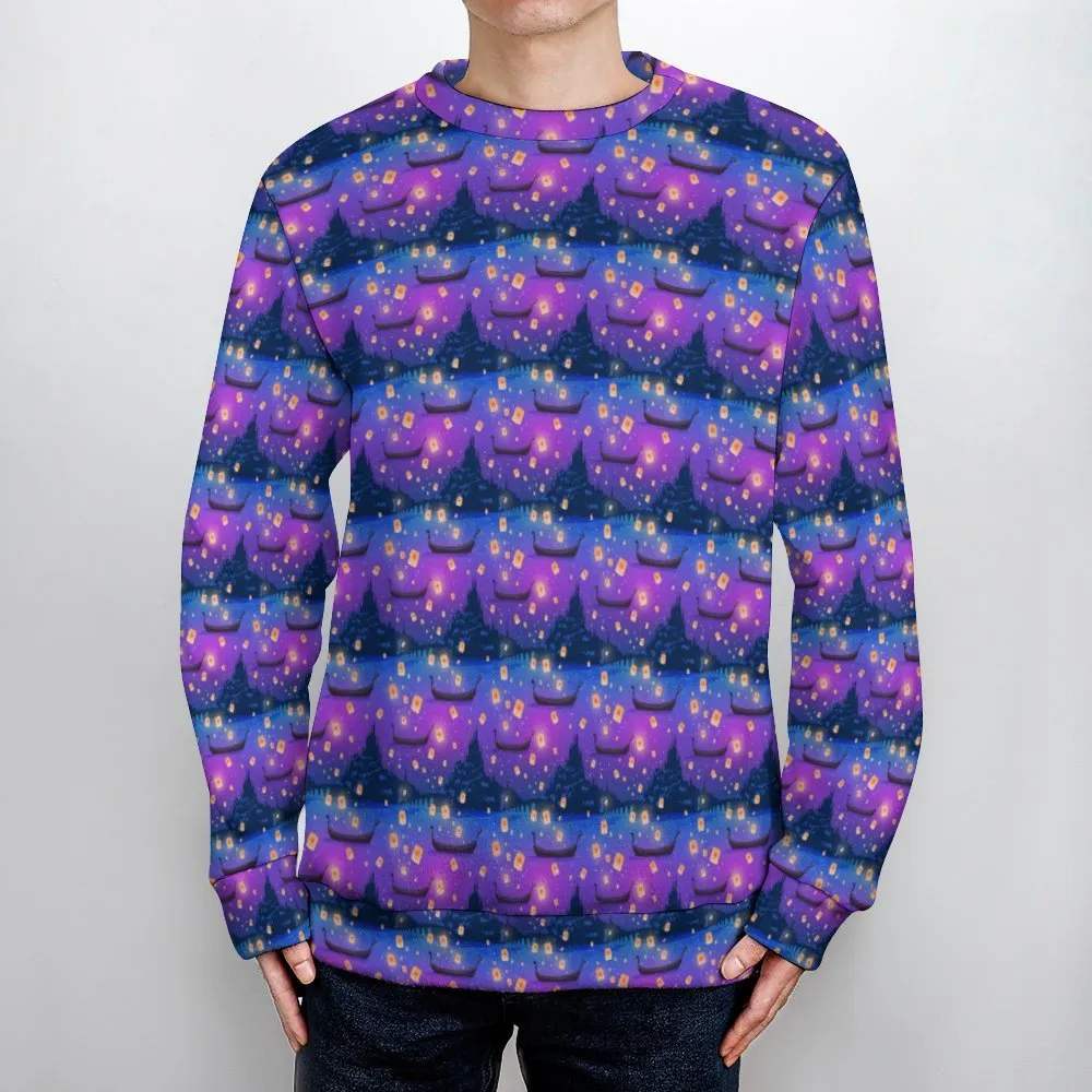 Floating Lanterns Unisex Crewneck Sweater