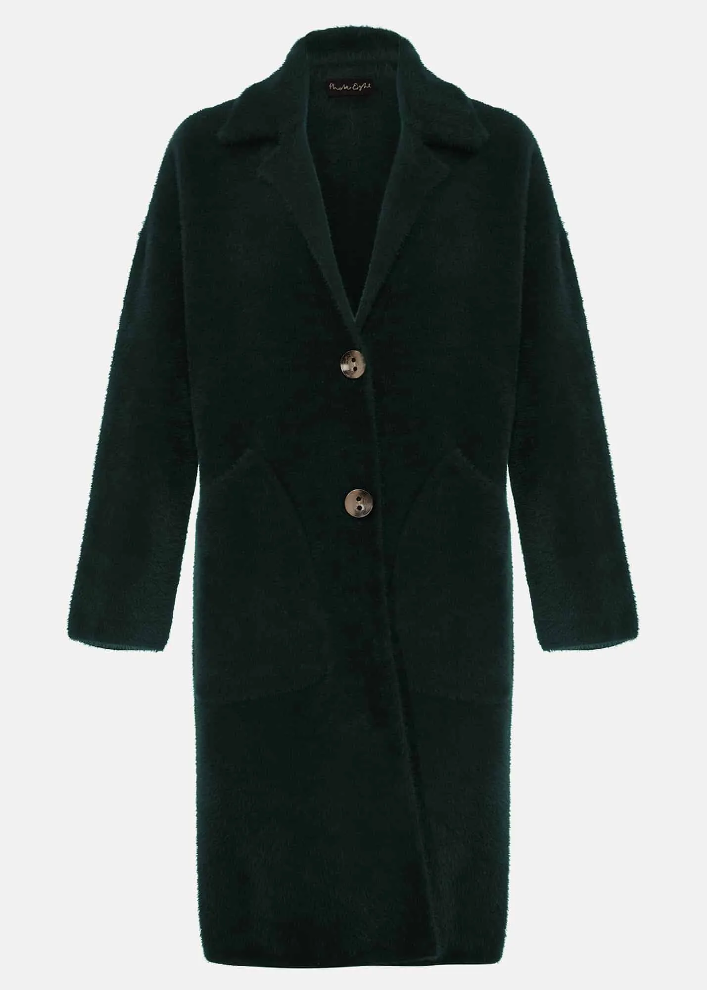 Floressa Fluffy Knit Coat