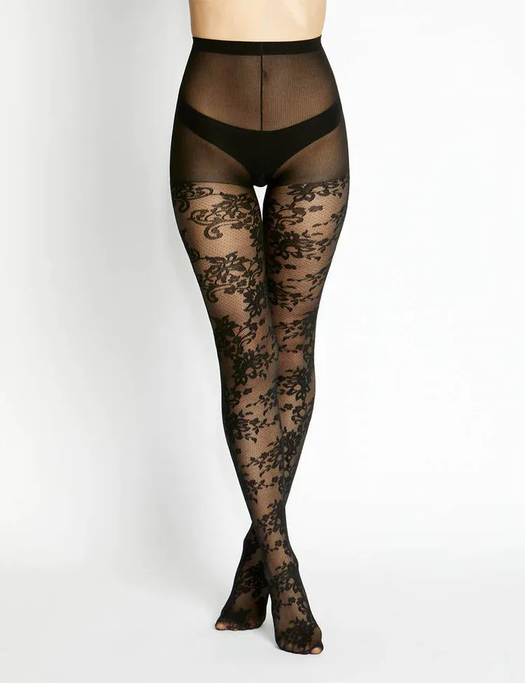 Francesca Floral Tights