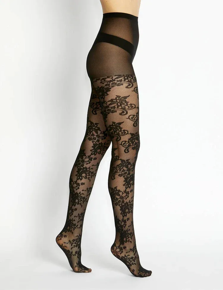 Francesca Floral Tights