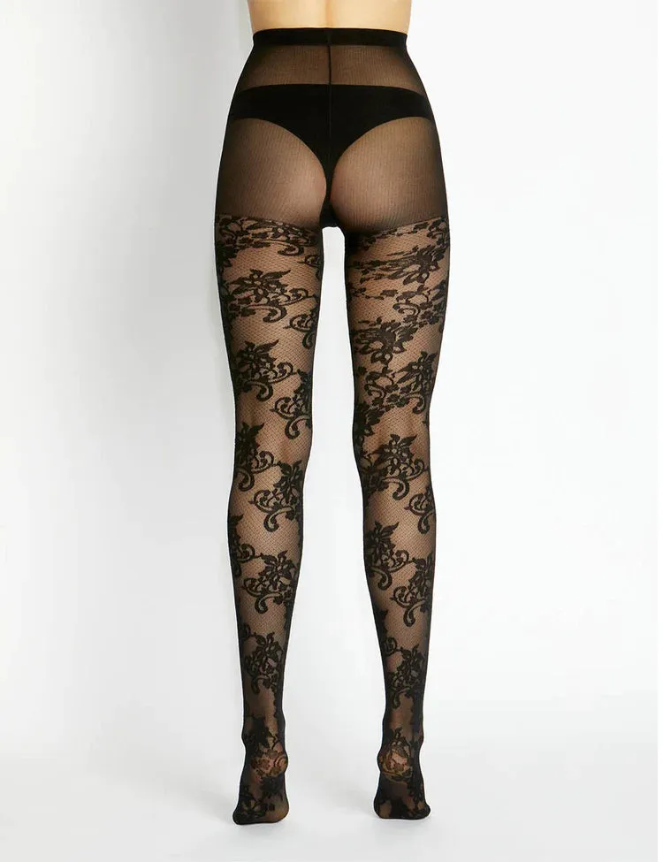 Francesca Floral Tights