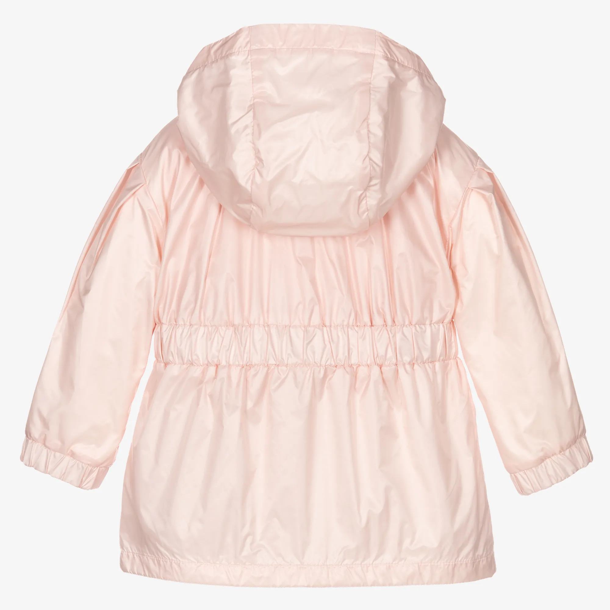 Girls Pink Hooded Coat