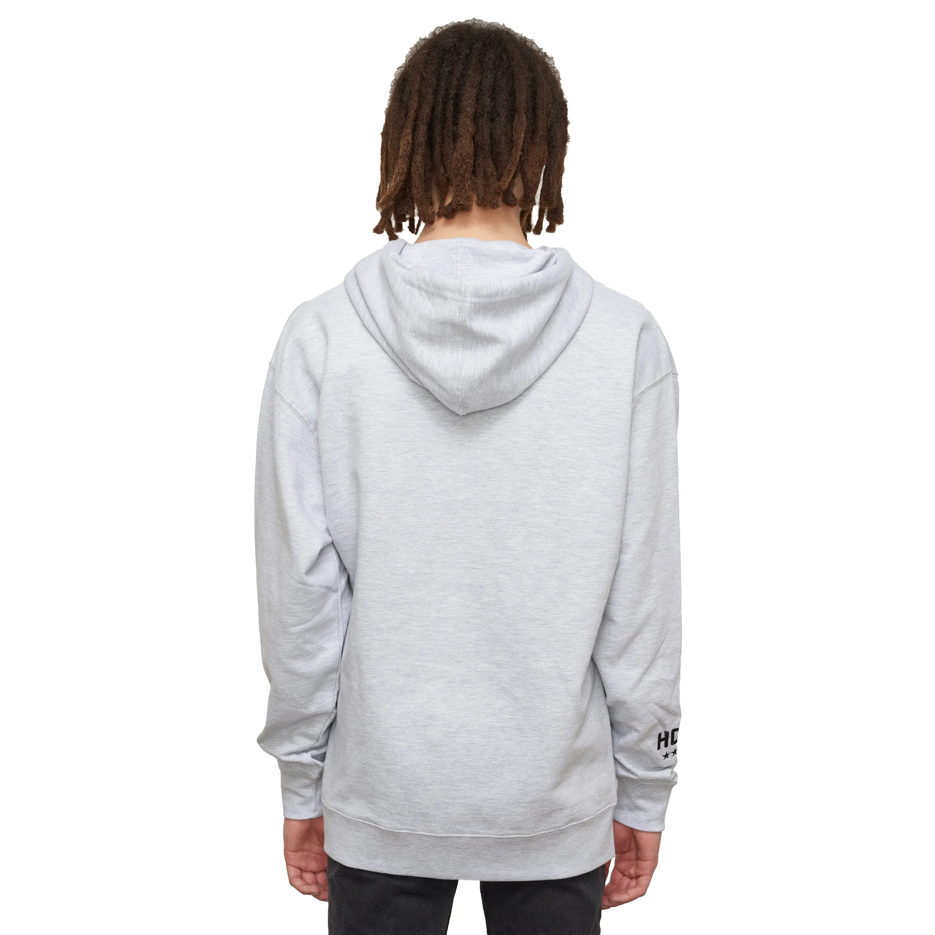 HCS Trophy Heather Gray Zip-up Hoodie