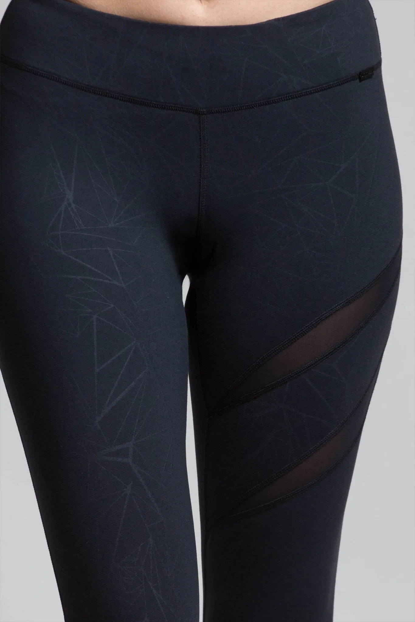 Heart Geo Mesh Leggings