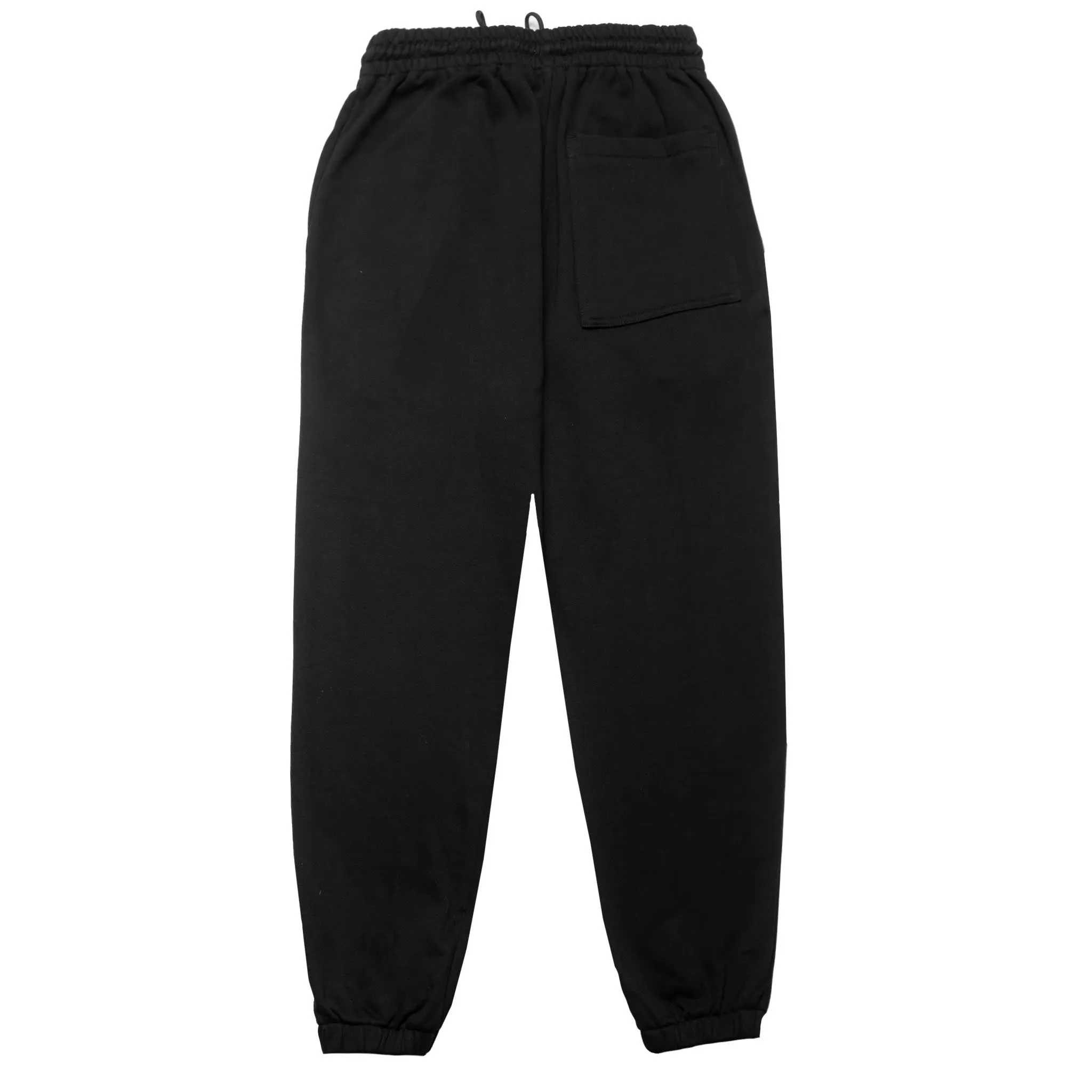 HOMME+ Rubber Patch Jogger Black