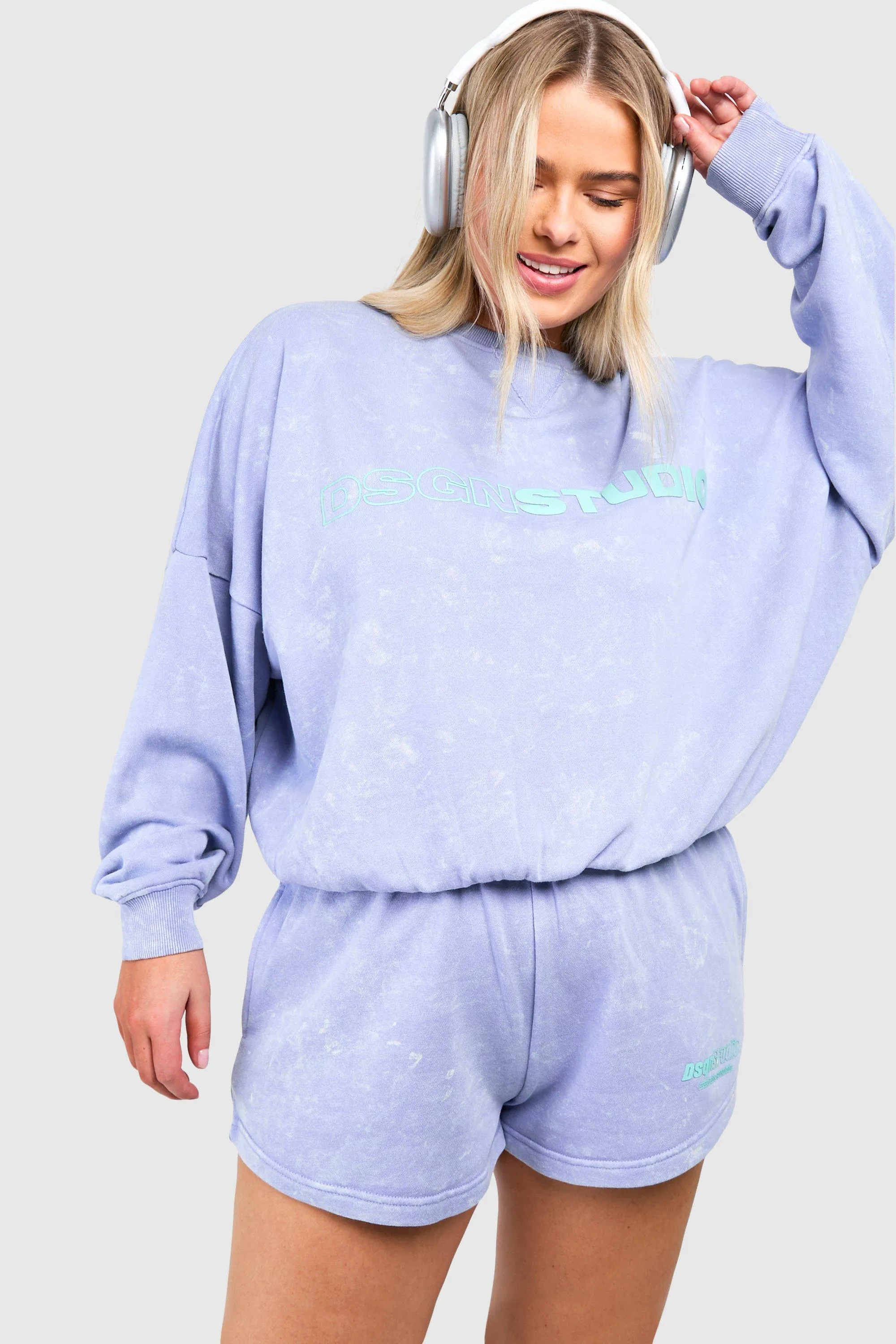 Hoodies & Sweatshirts | Plus Dsgn Studio Washed Oversized Sweatshirt | boohoo