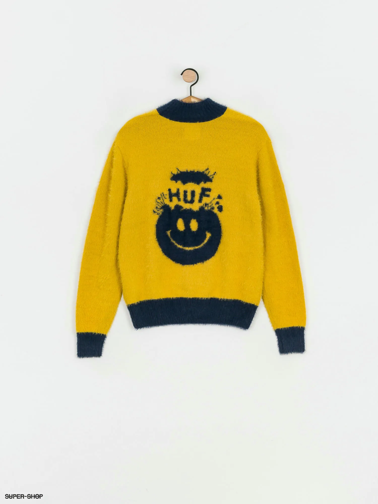 HUF Disorder Jacquard Sweater Wmn (gold)