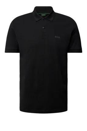 Hugo Boss Pio Logo Polo Black