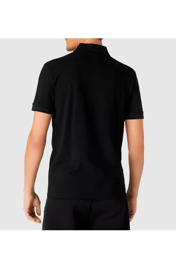 Hugo Boss Pio Logo Polo Black