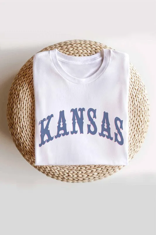 KANSAS GRAPHIC TEE PLUS SIZE