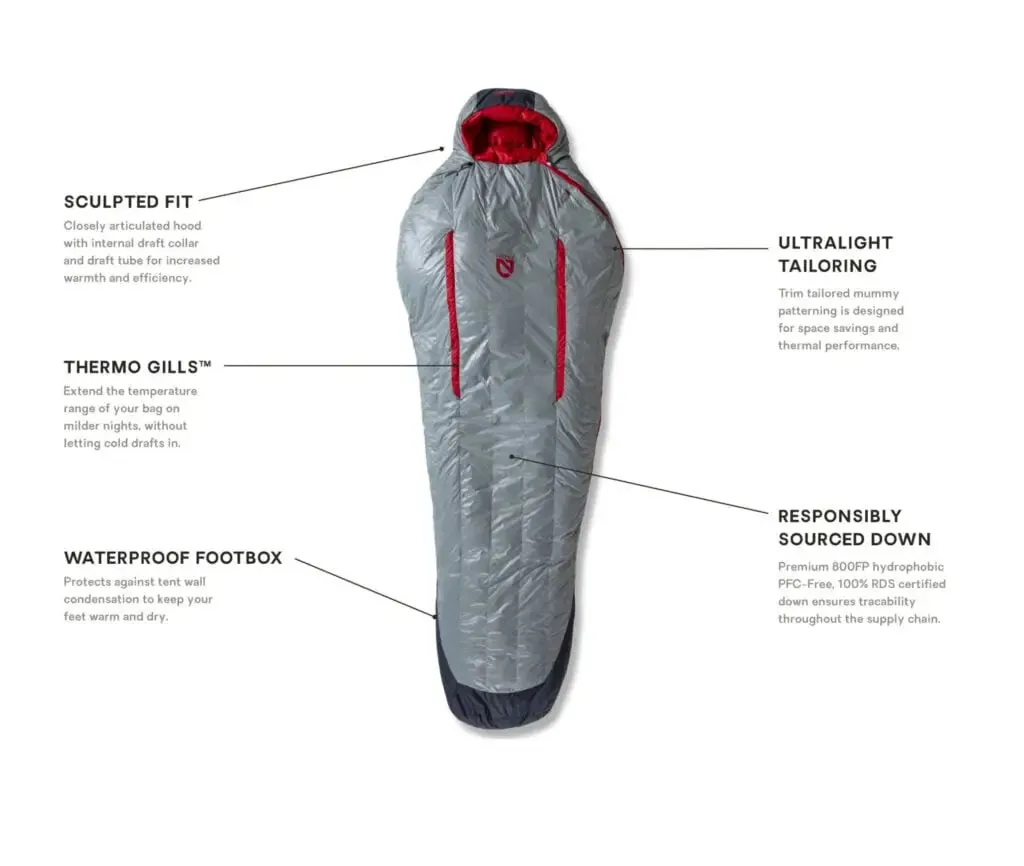 Kayu Down Sleeping Bag 15F / -9C (Men's)