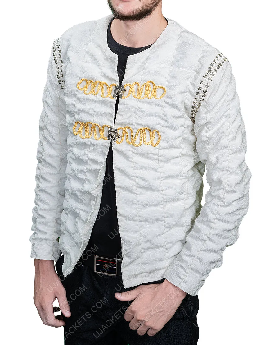 King Arthur Legends Of The Sword Ivory Jacket | Cotton Jacket | 35% OFF