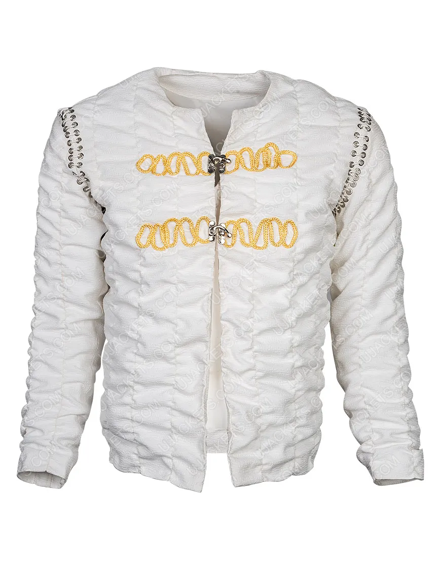 King Arthur Legends Of The Sword Ivory Jacket | Cotton Jacket | 35% OFF