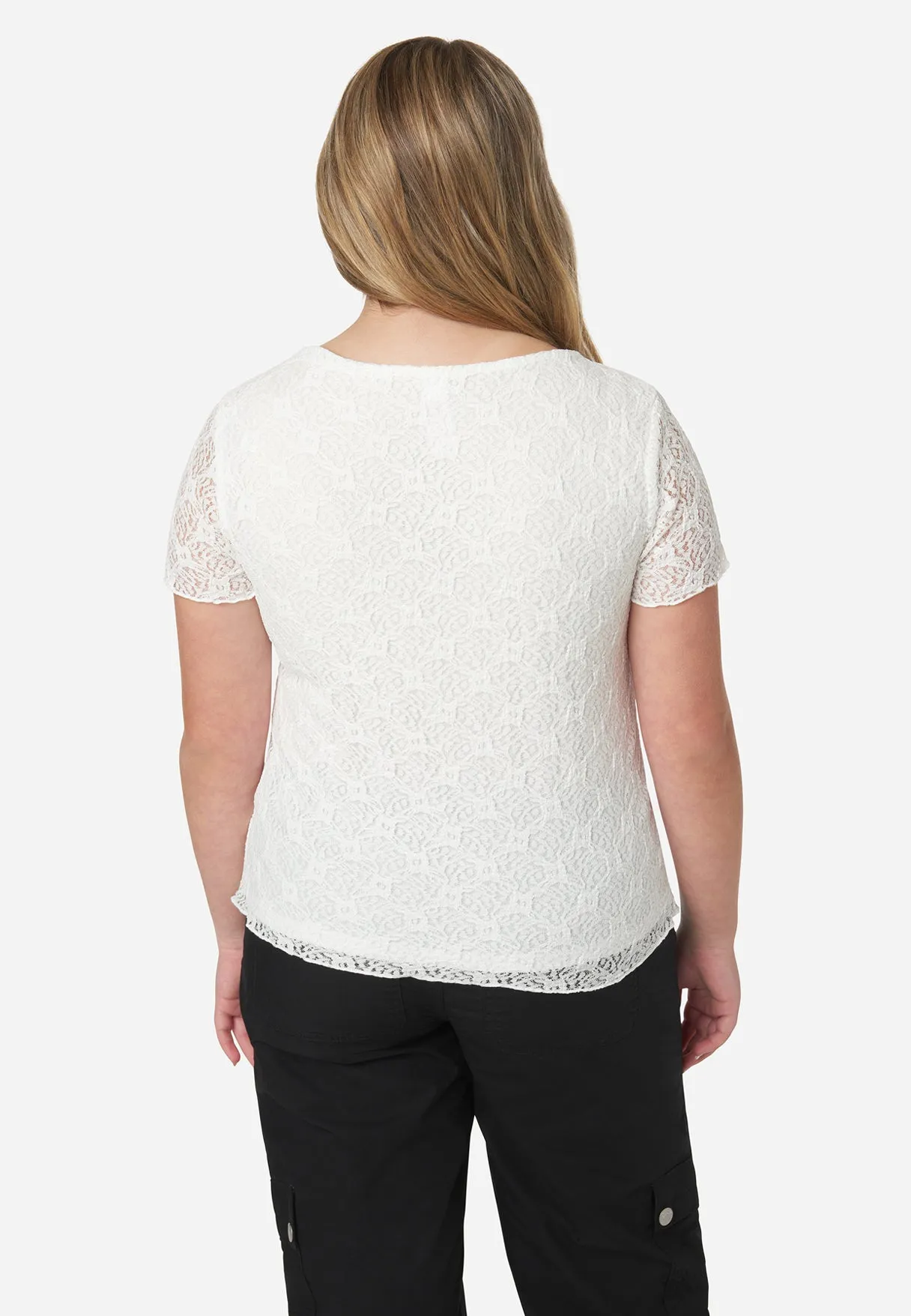 Lace Embrace Tee