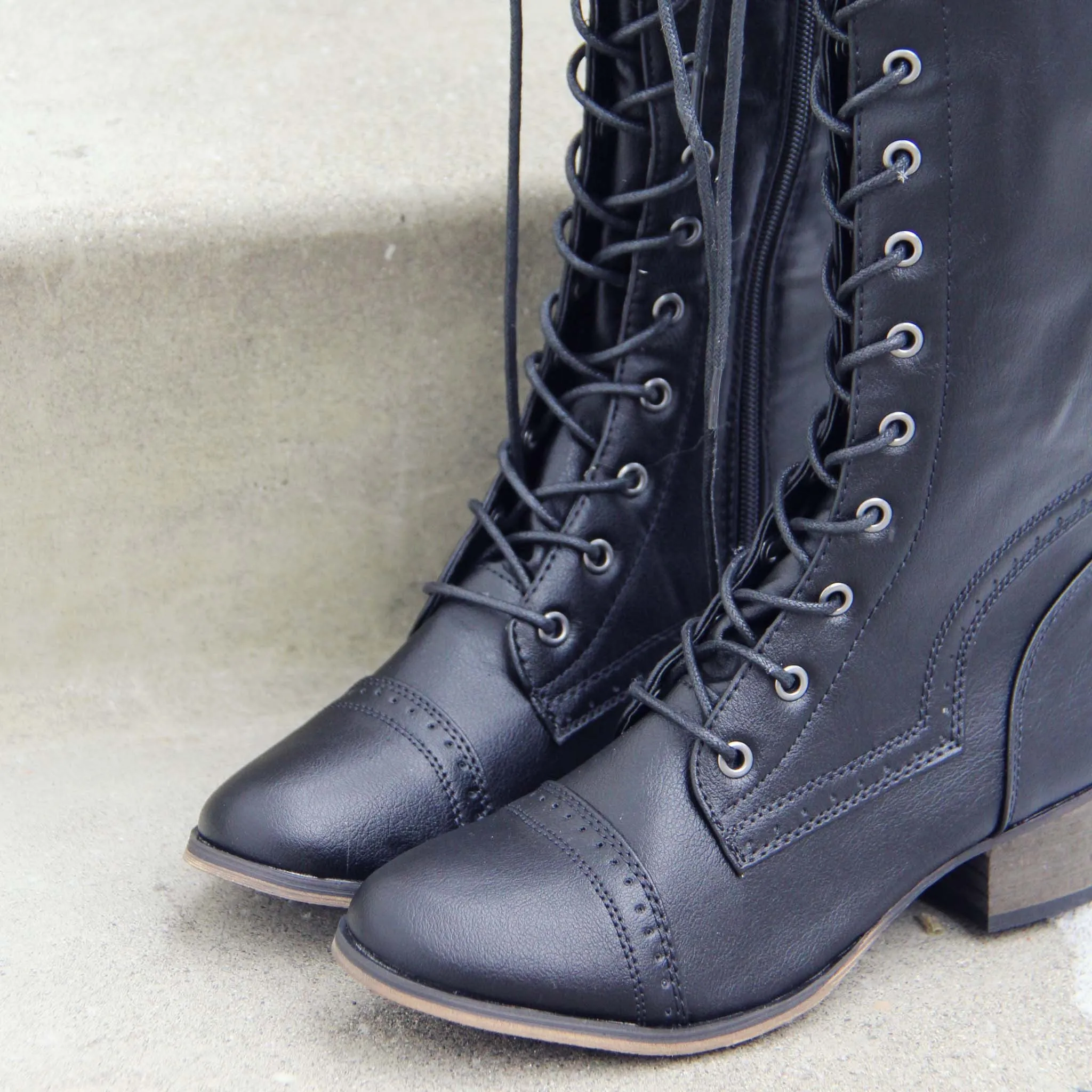 Langley Lace-Up Boots