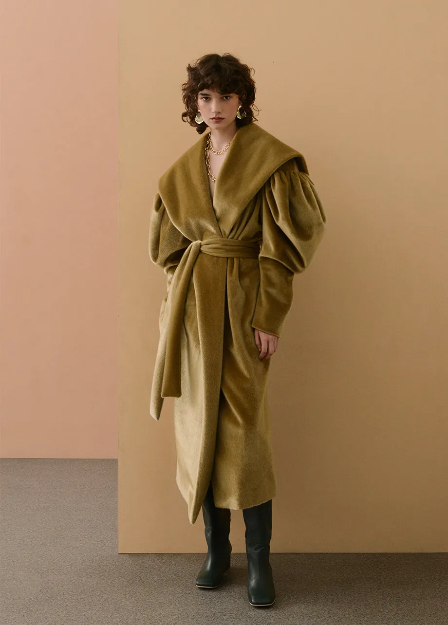 LANTERN SLEEVES COAT