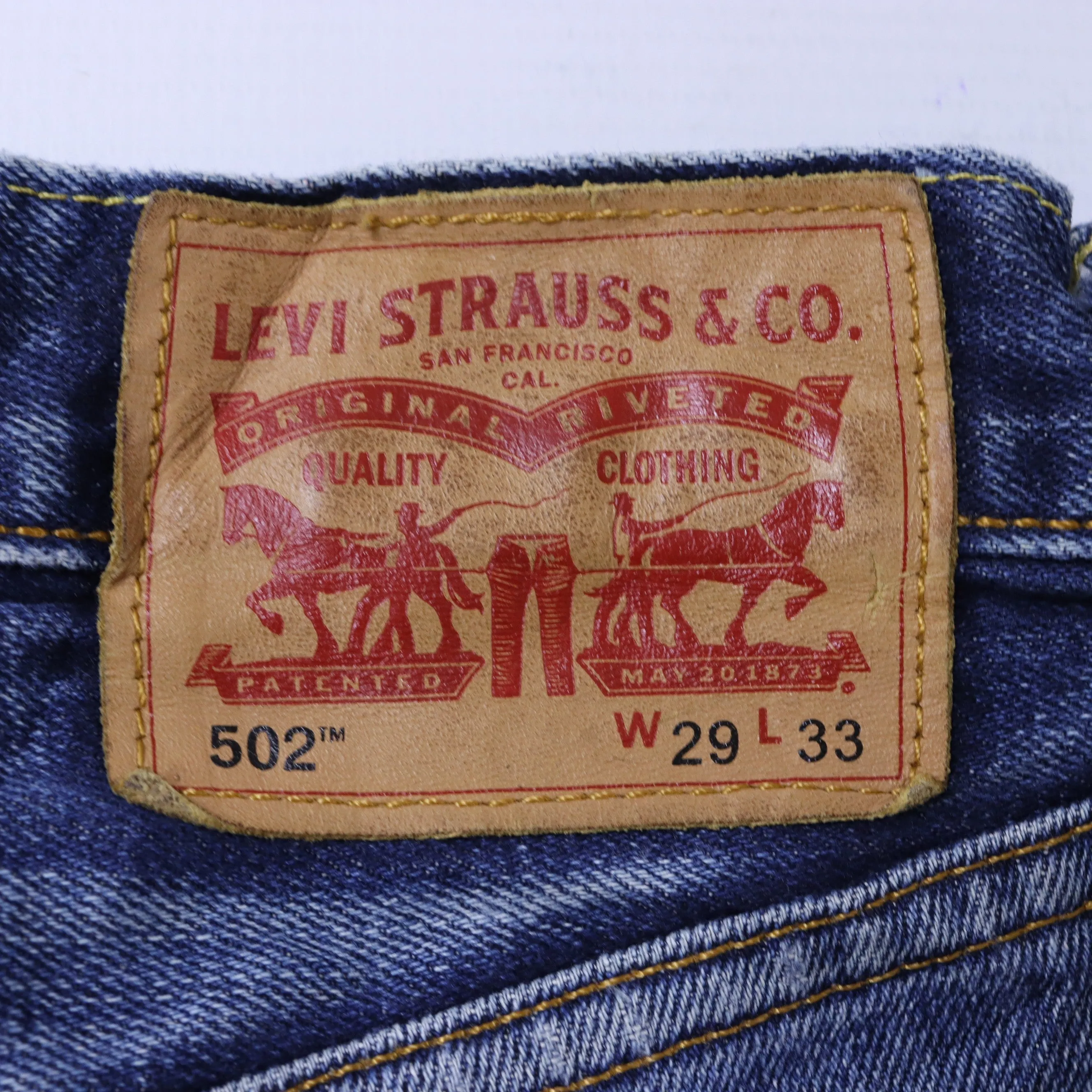 Levi's 502 Blue Jeans