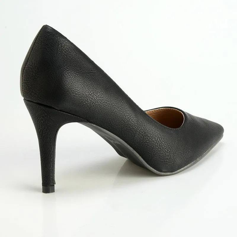 Madison Penny 2 Court Heels - Black