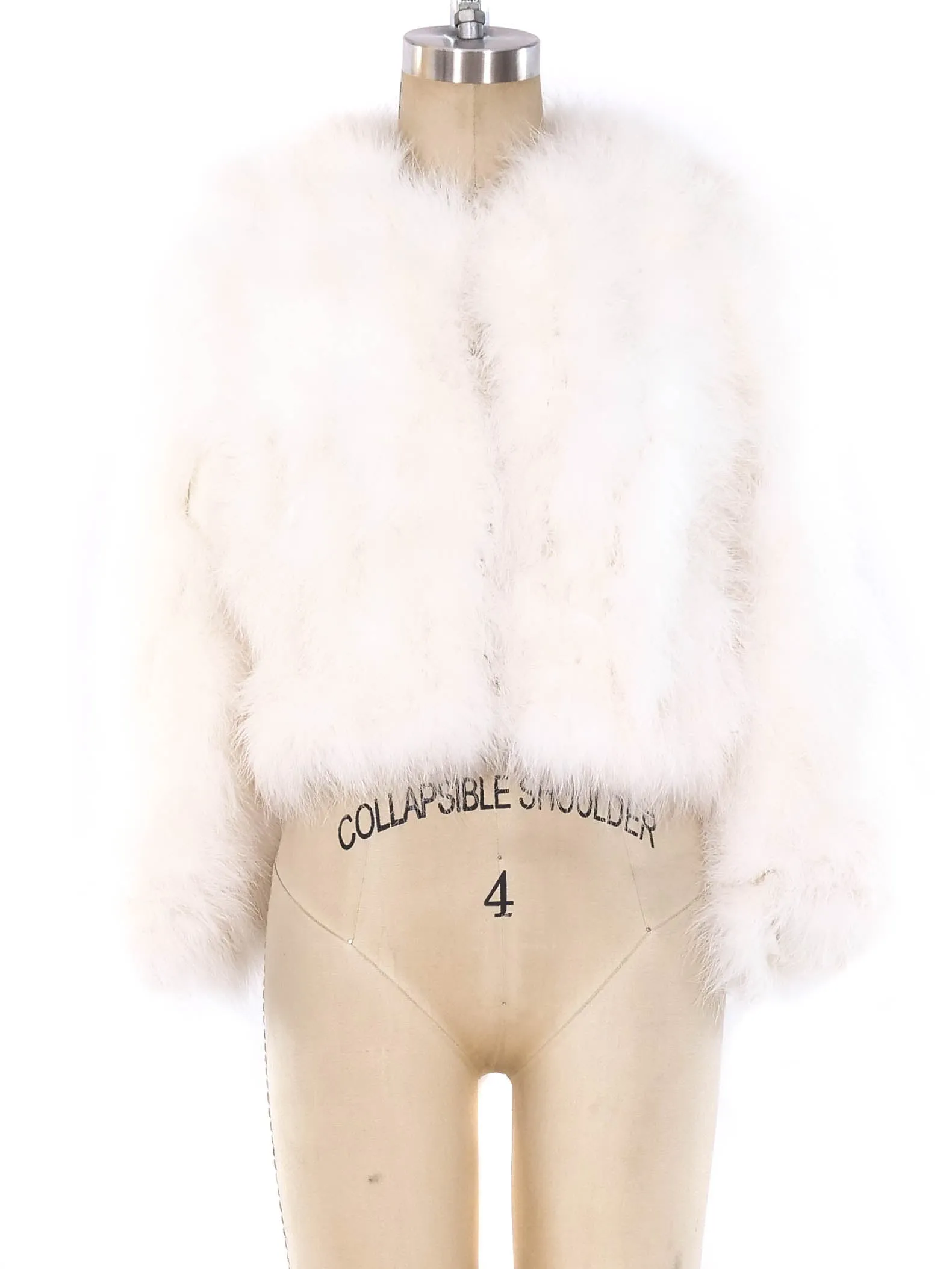 Marabou Feather Jacket