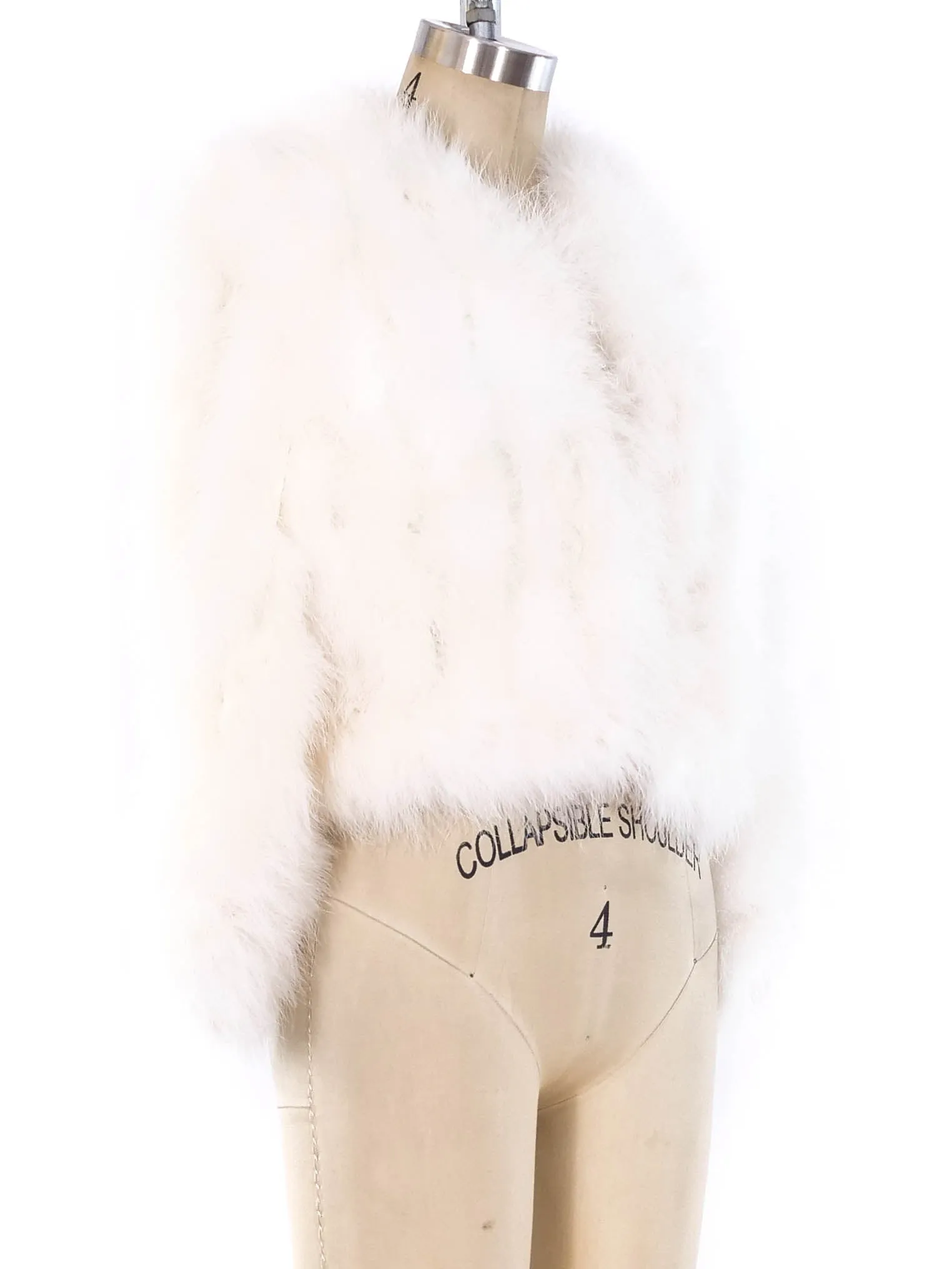 Marabou Feather Jacket