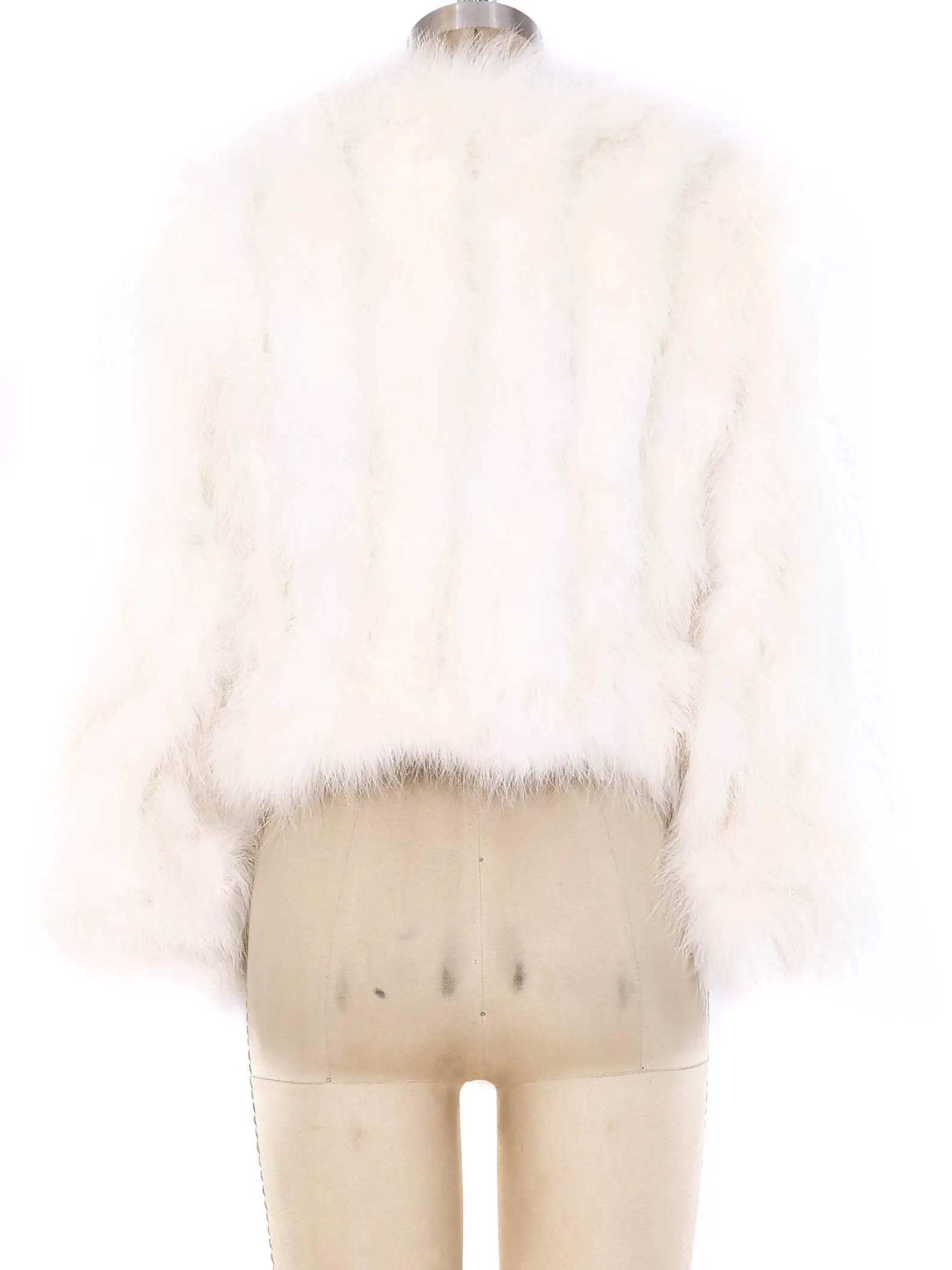 Marabou Feather Jacket