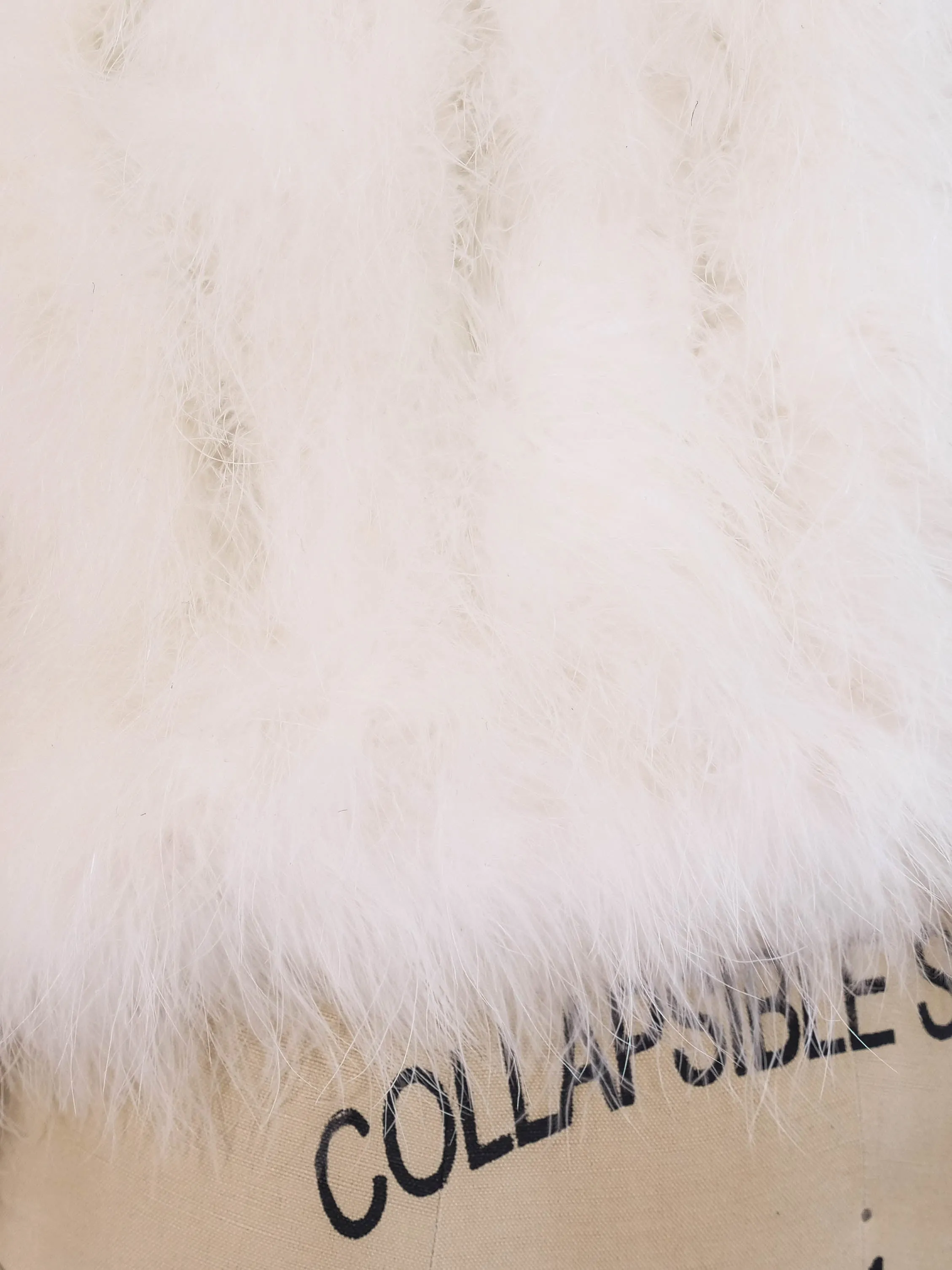 Marabou Feather Jacket