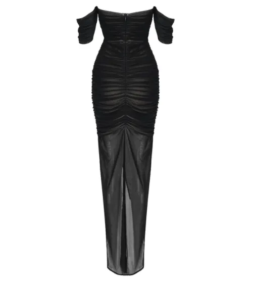 Mayer Black Maxi dress