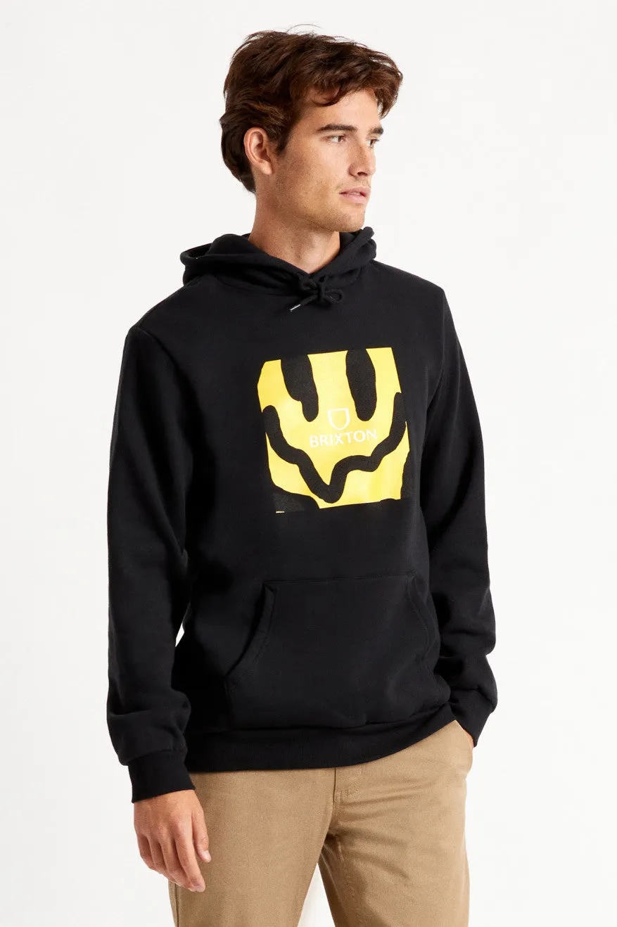 Melter Square Hood Fleece - Black