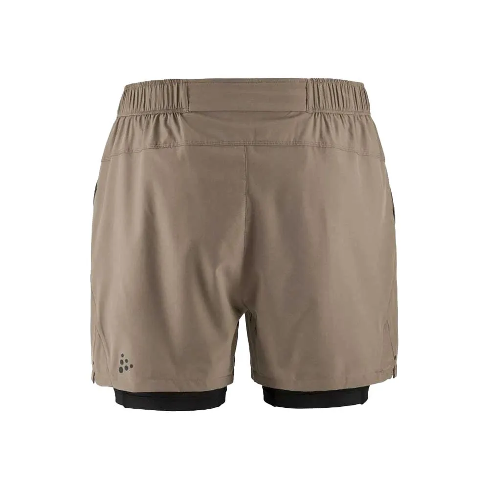 Men's Adv Essence 2-in-1 Stretch Short - Dk Clay