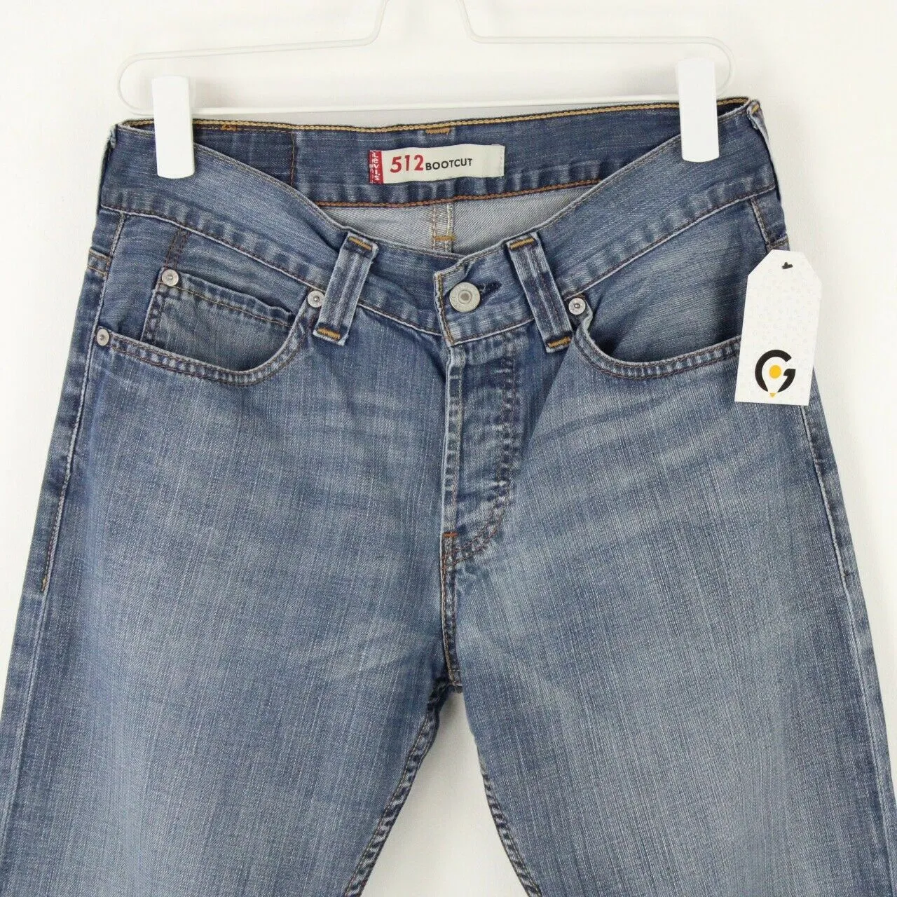 Mens LEVIS 512 Jeans Mid Blue | W30 L34