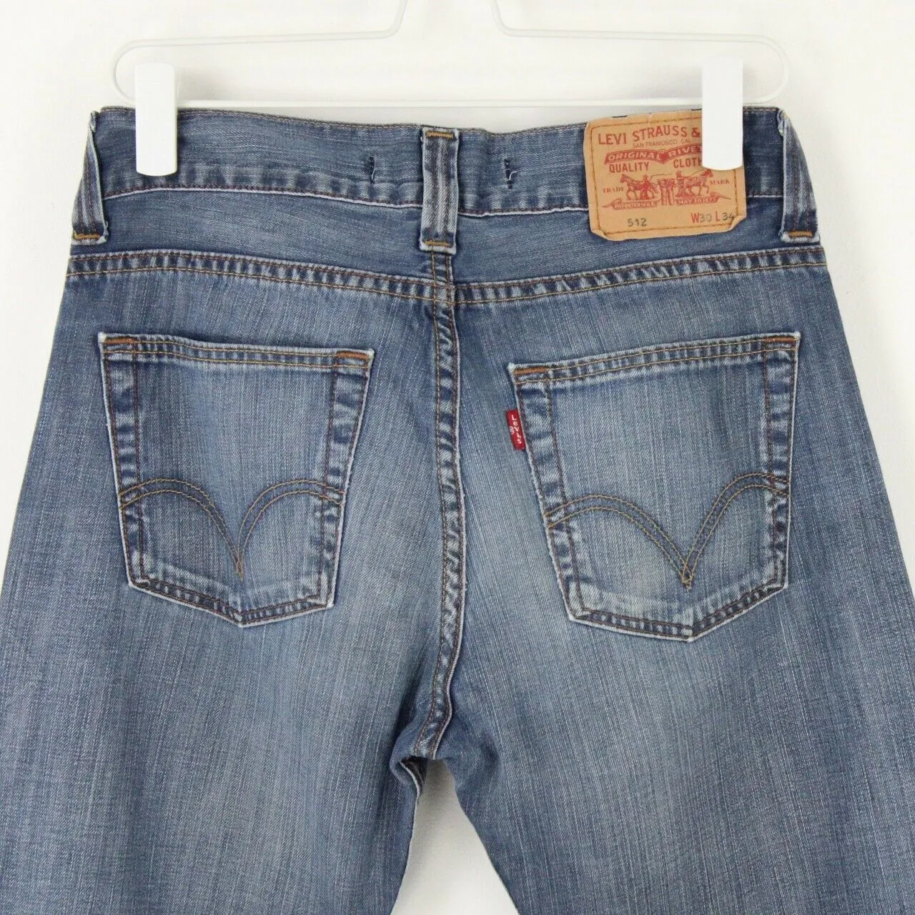 Mens LEVIS 512 Jeans Mid Blue | W30 L34