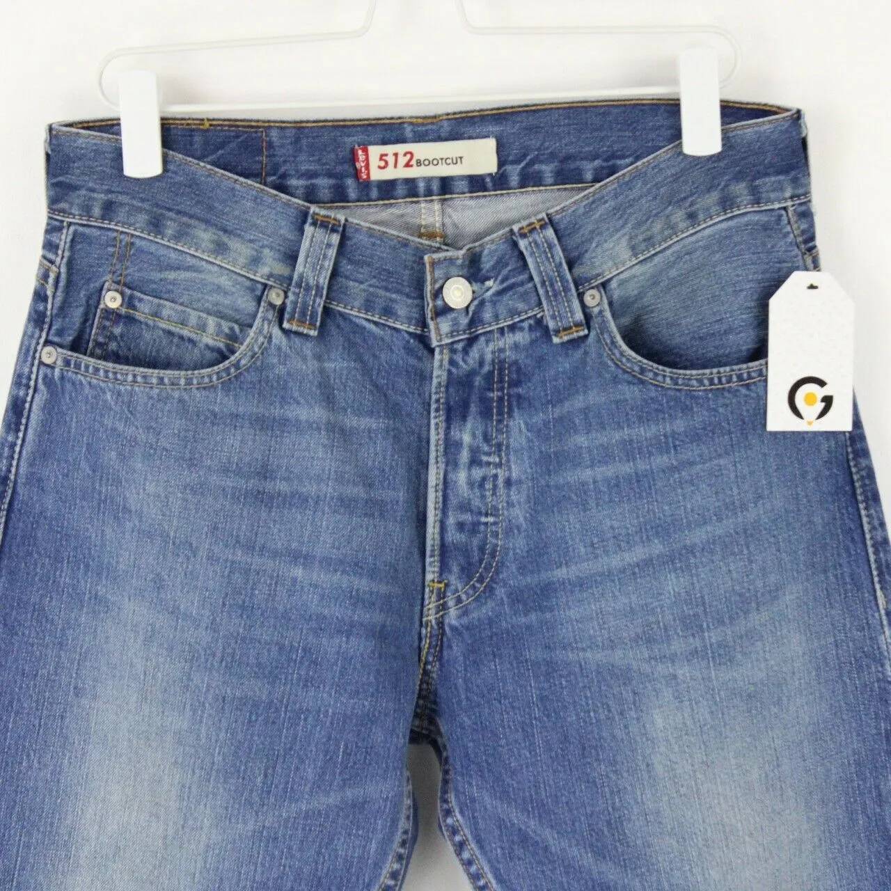 Mens LEVIS 512 Jeans Mid Blue | W32 L30