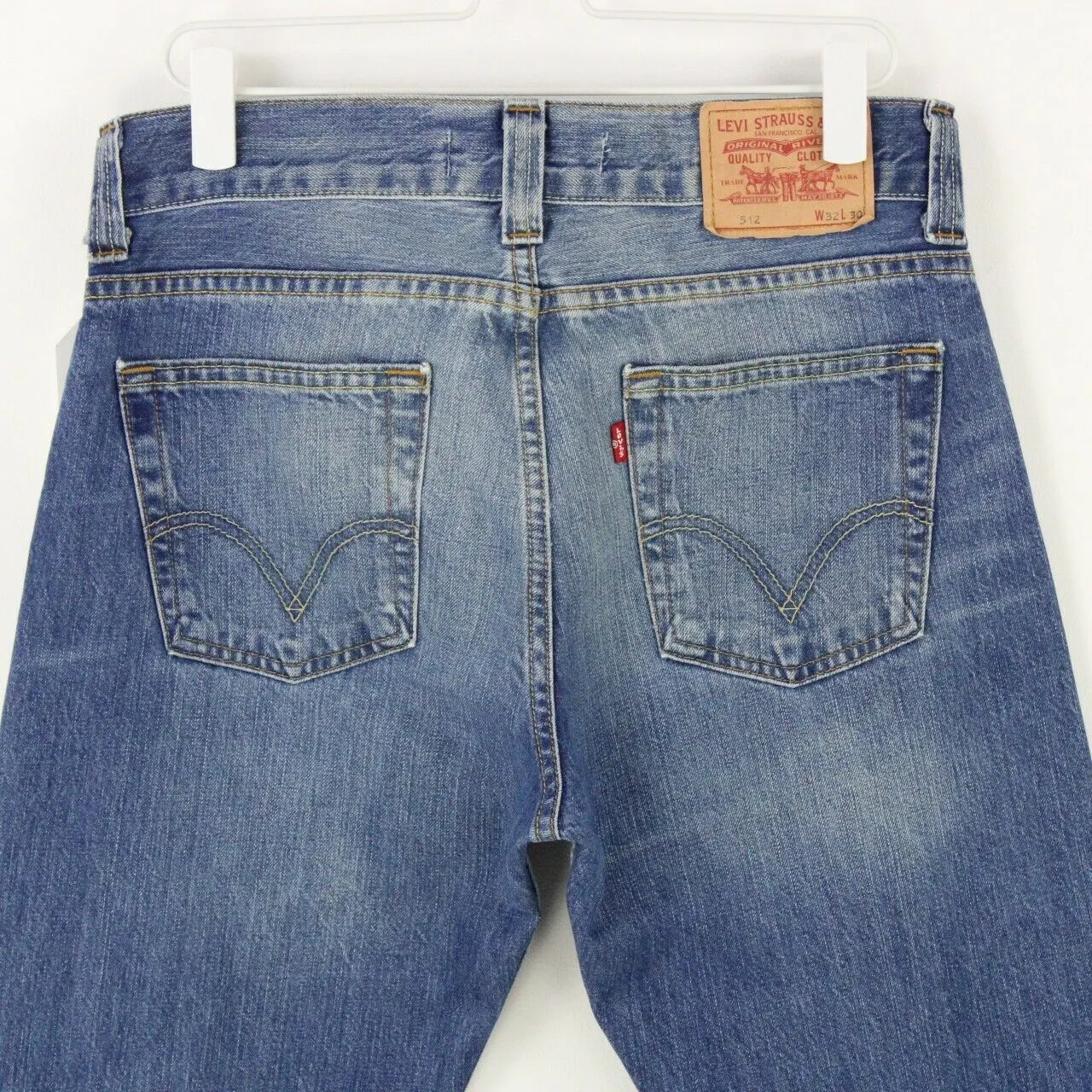 Mens LEVIS 512 Jeans Mid Blue | W32 L30