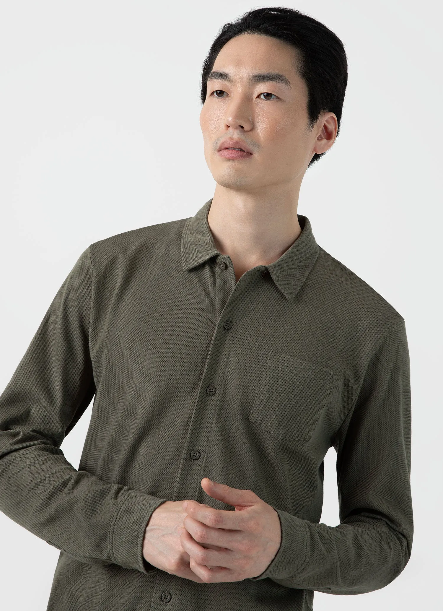 Men's Riviera Shirt in Khaki