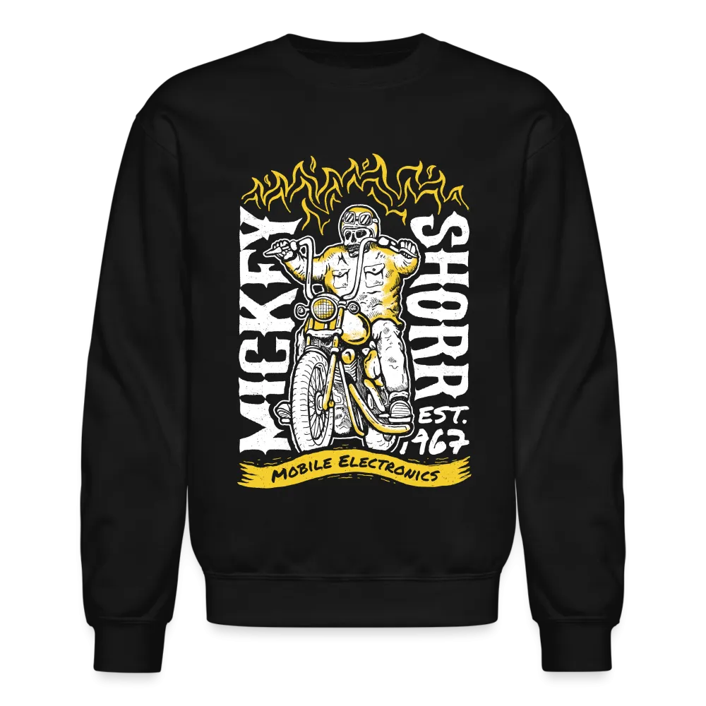 Mickey Shorr Biker Crewneck Sweatshirt