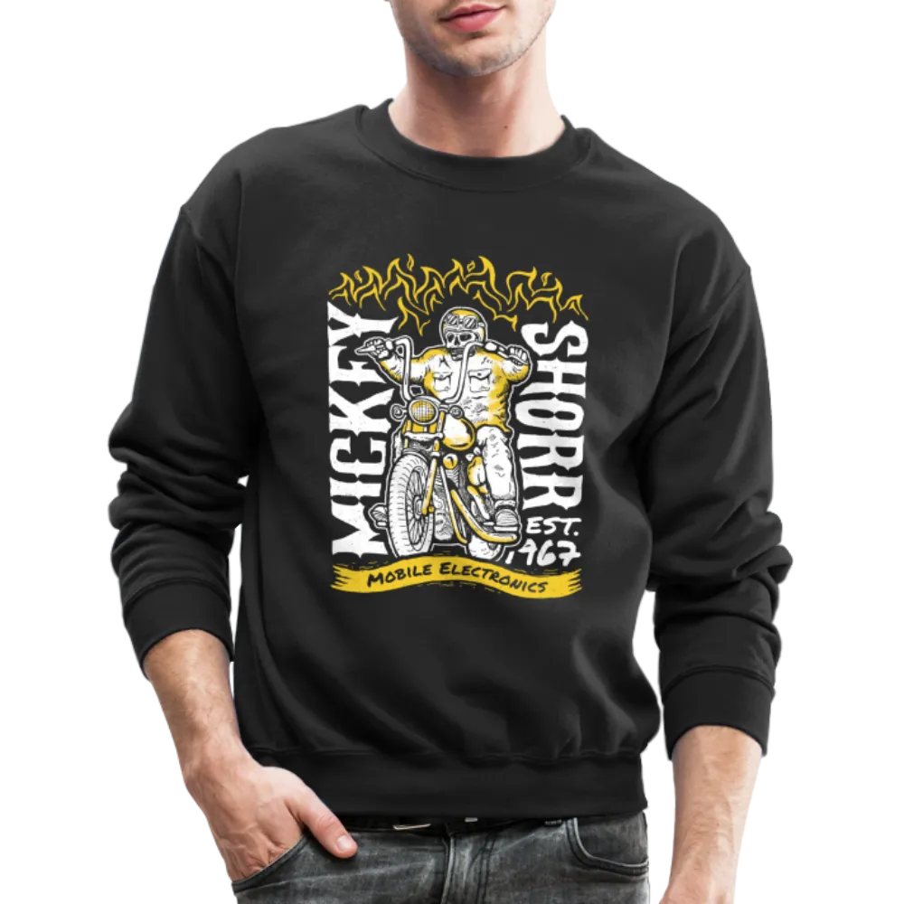 Mickey Shorr Biker Crewneck Sweatshirt