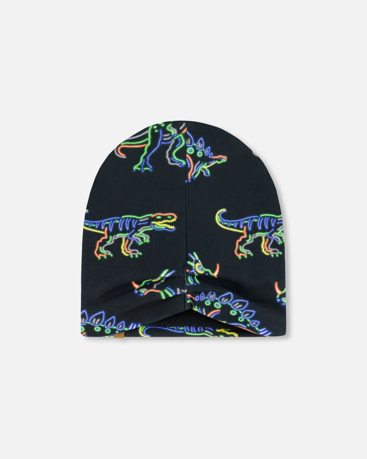 Mid-Season Jersey Hat Black Printed Neon Dino