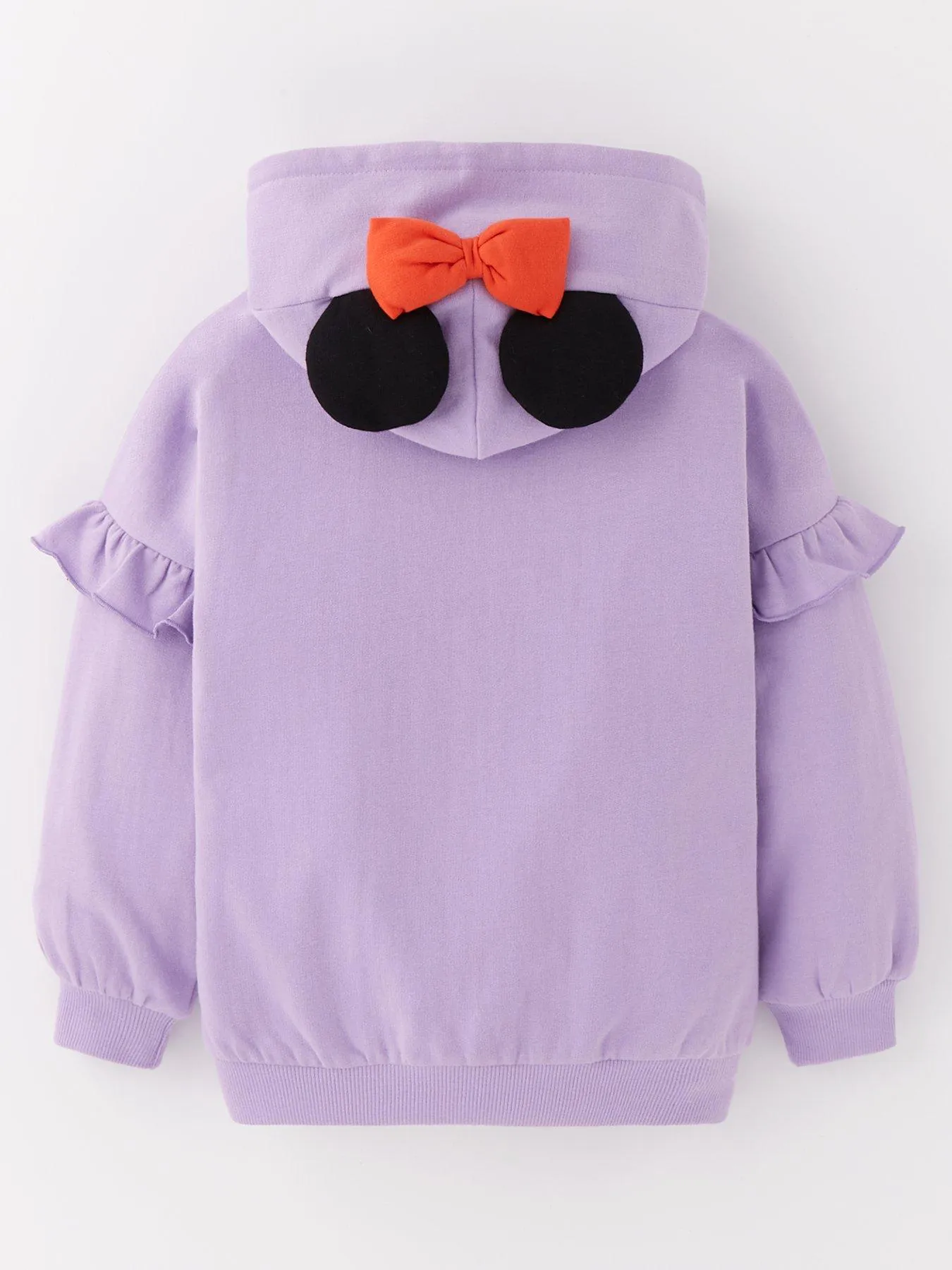 Minnie Mouse Disney Minnie Mouse Ears Detail Hoody - Purple