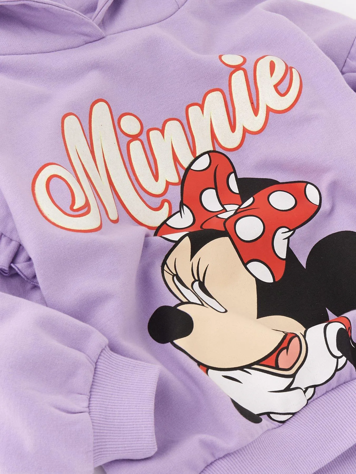 Minnie Mouse Disney Minnie Mouse Ears Detail Hoody - Purple