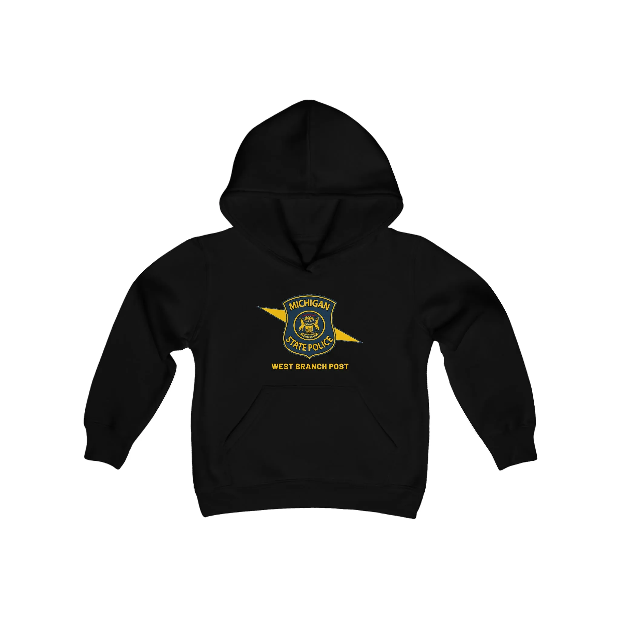 MSP West Branch Youth Heavy Blend Hooded Sweatshirt