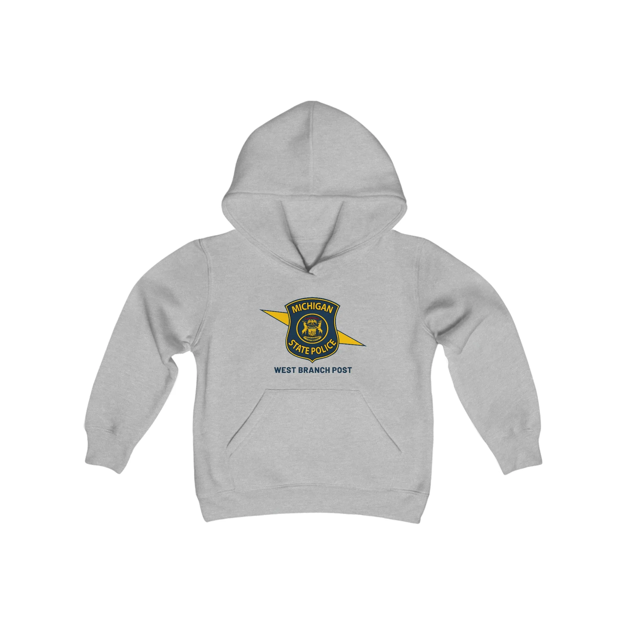 MSP West Branch Youth Heavy Blend Hooded Sweatshirt