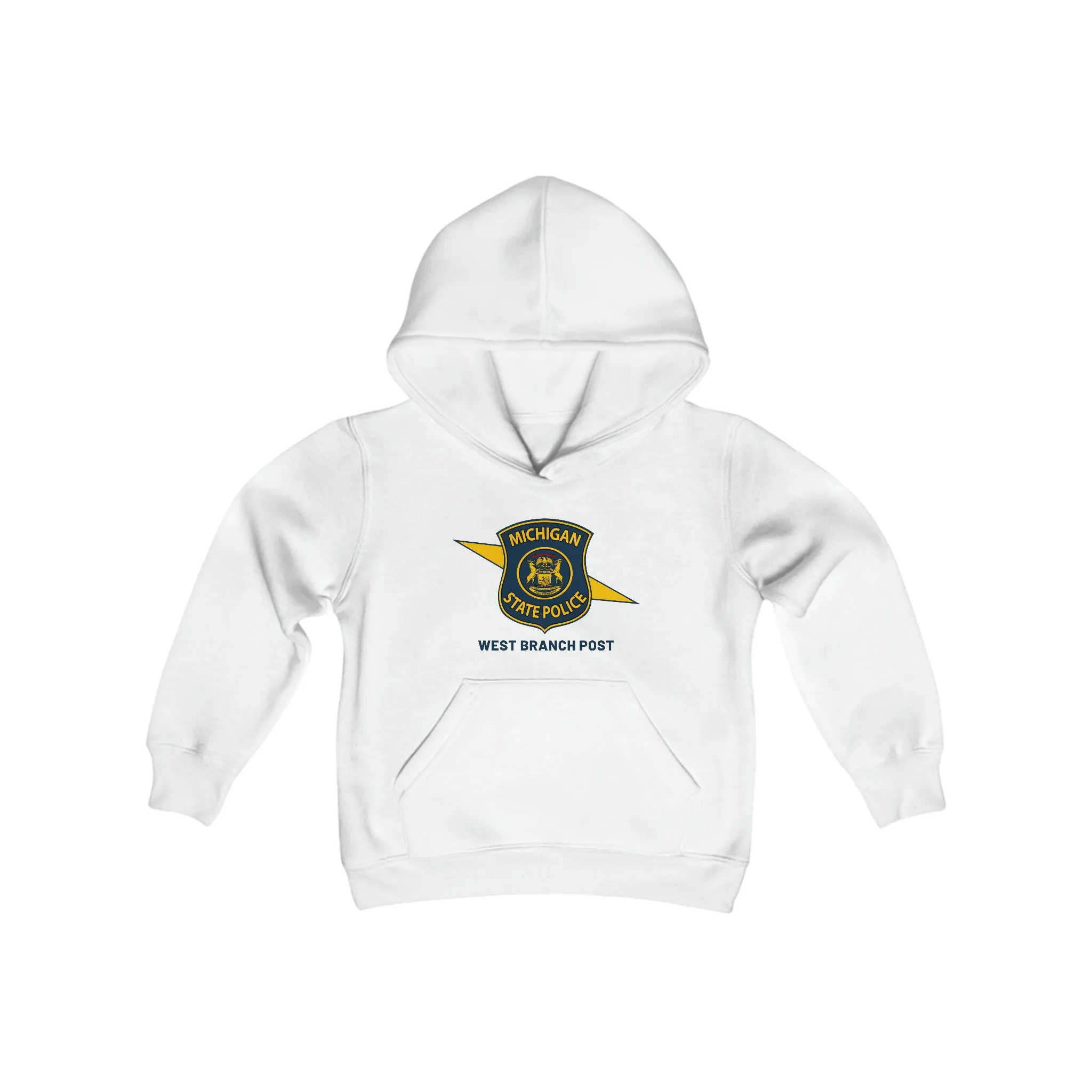 MSP West Branch Youth Heavy Blend Hooded Sweatshirt