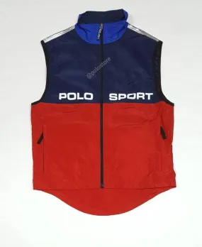 Nwt Polo Ralph Lauren Polo Sport Red and Blue Vest