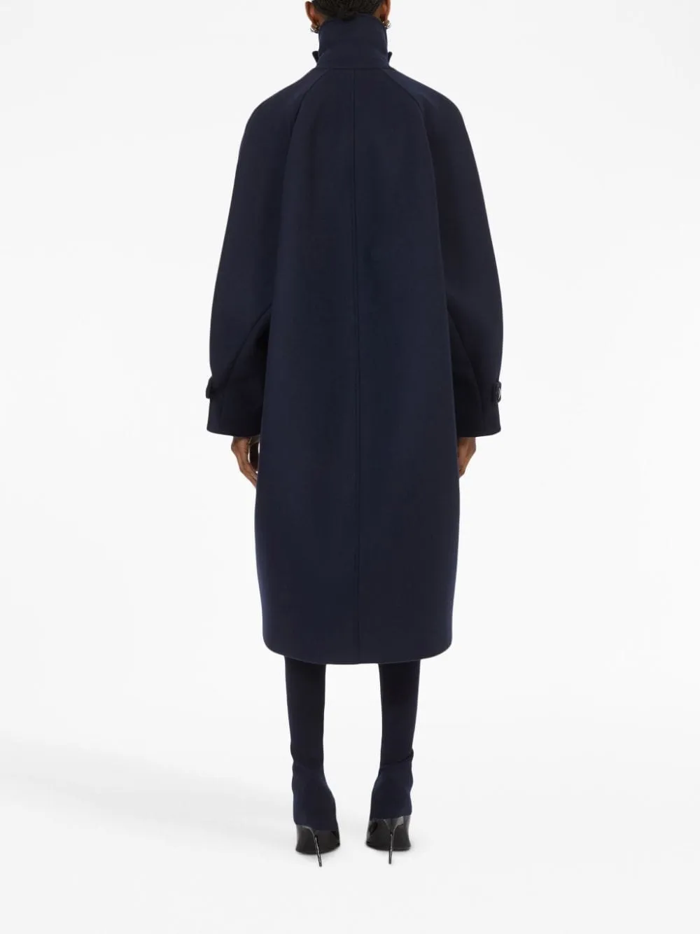 OVERSIZED WOOL SINGLE-BREASTED COAT