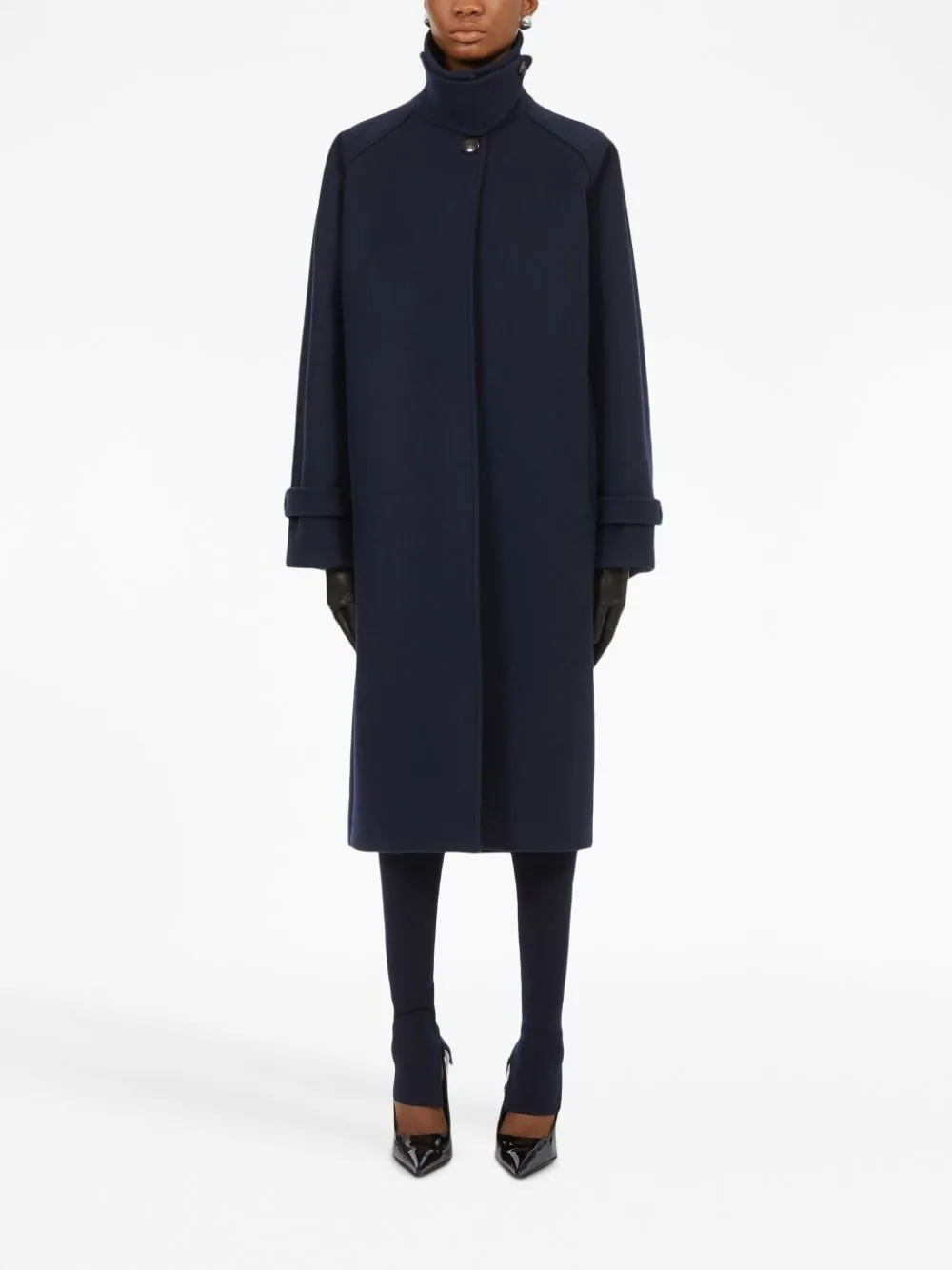 OVERSIZED WOOL SINGLE-BREASTED COAT