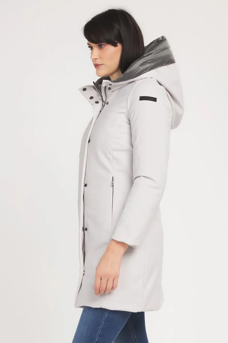 Parka Donna Avorio