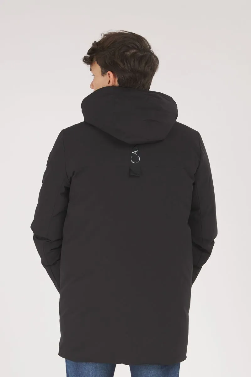 Parka Uomo Nero