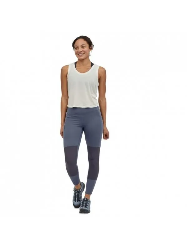 Patagonia Women's Pack Out Hike Tights : Smoulder Blue